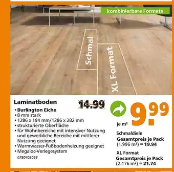 Globus Baumarkt Laminatboden Angebot