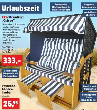 Thomas Philipps XXL-Strandkorb ,,Ostsee" Angebot