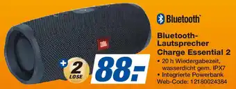 Expert JBL Bluetooth- Lautsprecher Charge Essential 2 Angebot