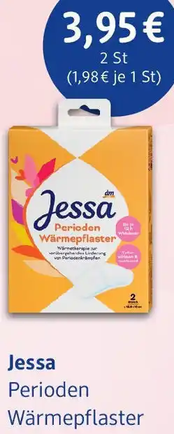 dm drogerie Jessa Perioden Wärmepflaster 2 St Angebot