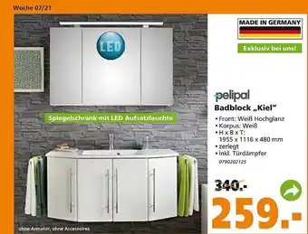 Globus Baumarkt badblock,,Kiel" Angebot