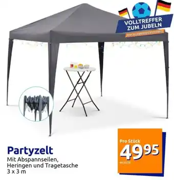 Action Partyzelt Angebot