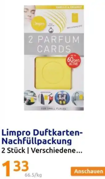 Action Limpro Duftkarten Nachfüllpackung Angebot