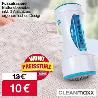 Woolworth CLEANMaxx Fusselrasierer Angebot