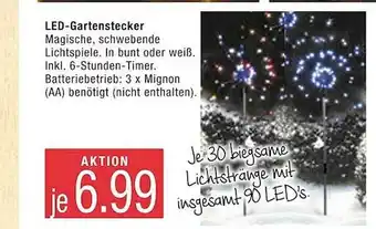 Marktkauf Led-gartenstecker Angebot