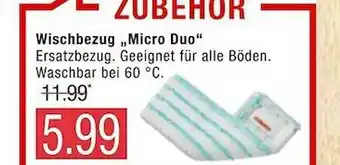 Marktkauf Wischbezug „micro Duo” Angebot