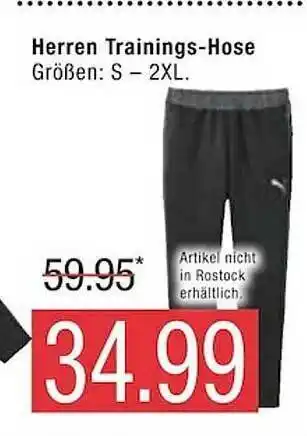 Marktkauf Herren Trainings-hose Angebot