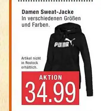 Marktkauf Damen Sweat-jacke Angebot