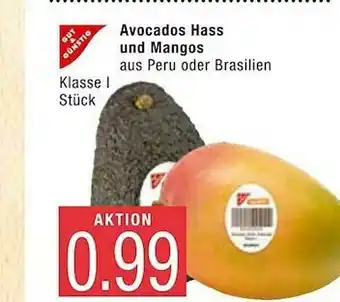 Marktkauf Gut & Günstig Avocados Hass Und Mangos Angebot