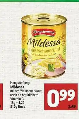 Marktkauf Hengstenberg Mildessa Angebot