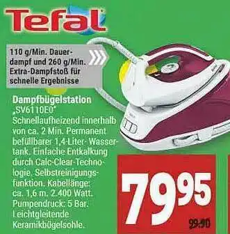 Marktkauf Tefal Dampfbügelstation Angebot