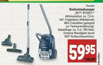 Marktkauf Hoover Bodenstaubsauger „bv71 Bv30011” Angebot