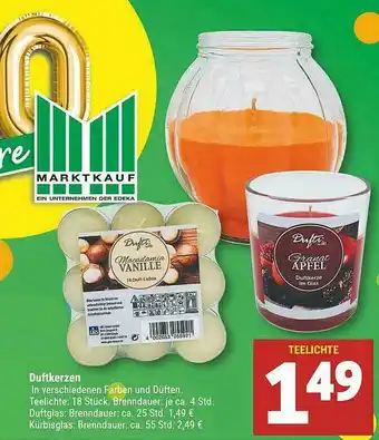 Marktkauf Duftkerzen Angebot