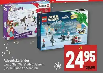 Marktkauf Adventskalender Lego Star Wars Oder Horse Club Angebot