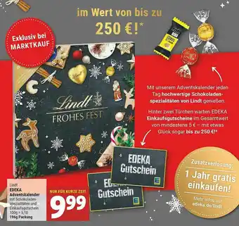 Marktkauf Lindt Adventskalender Angebot