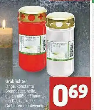 Marktkauf Grablichter Angebot