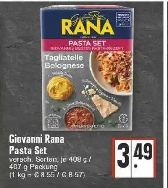 Edeka Giovanni Rana Pasta Ser Angebot