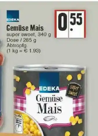 Edeka Edeka Gemüse Mais Angebot