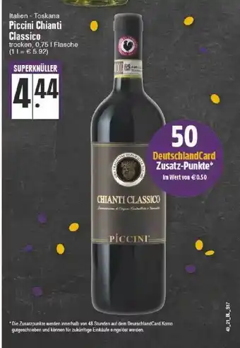 Edeka Italien-toskana Piccini Chianti Classico Angebot