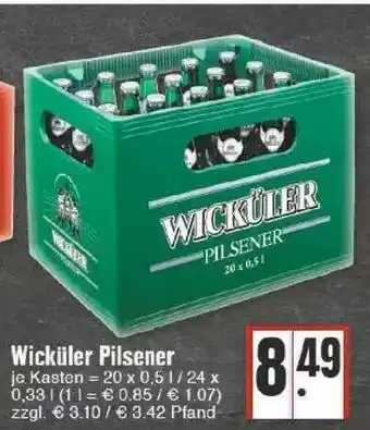 Edeka Wicküler Pilsener Angebot