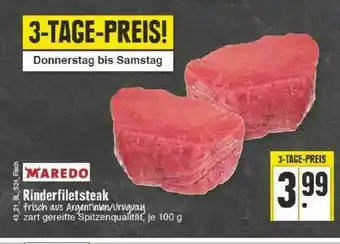 Edeka Maredo Rinderfiletsteak Angebot