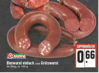 Edeka Blutwurst Einfach Oder Grützwurst Angebot