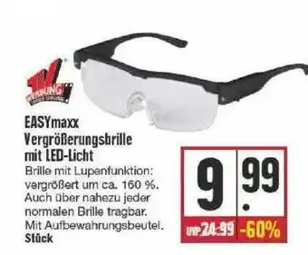 Edeka Easymaxx Vergrößerungsbrille Mit Led-licht Angebot