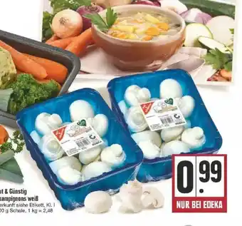 Edeka Gut & Günstig Champignons Weiß Angebot