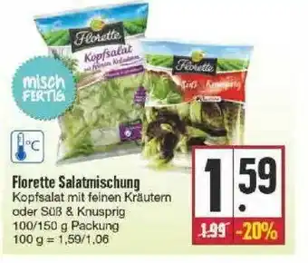 Edeka Florette Salatmischung Angebot