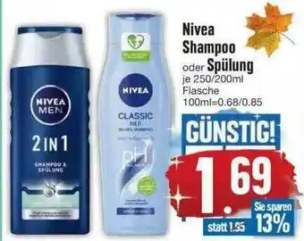 Edeka Nivea Shampoo Oder Spülung Angebot