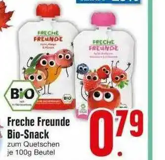 Edeka Freche Freunde Bio Snack Angebot