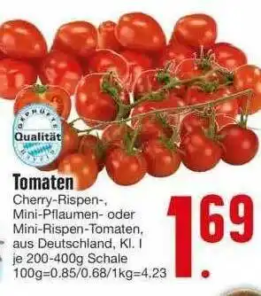 Edeka Tomaten Cherry-rispen Angebot