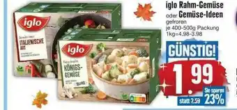 Edeka Iglo Rahm-gemüse Oder Gemüse-ldeen Angebot