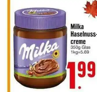 Edeka Milka Haselnuss Creme Angebot