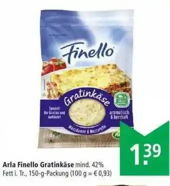 Marktkauf Arla Finello Grantinkäse Angebot