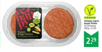 Marktkauf Vehappy Vegane Burger Patties Angebot