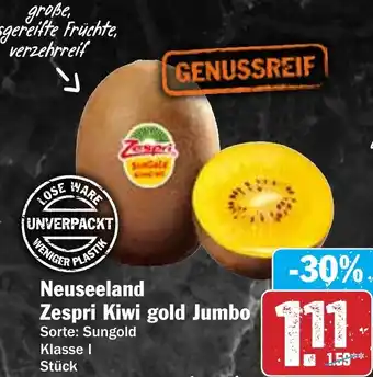 Hit Neuseeland Zespri Kiwi gold Jumbo Angebot
