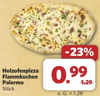 Combi Holzofenpizza Flammkuchen Palermo Angebot