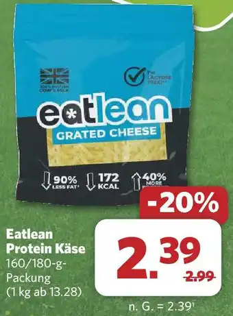Combi Eatlean Protein Käse 160/180 g Packung Angebot