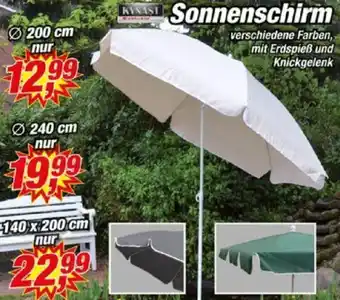 Posten Börse KYNAST Sonnenschirm Angebot