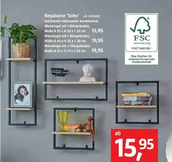 Bauhaus Regalserie 'soho' Angebot