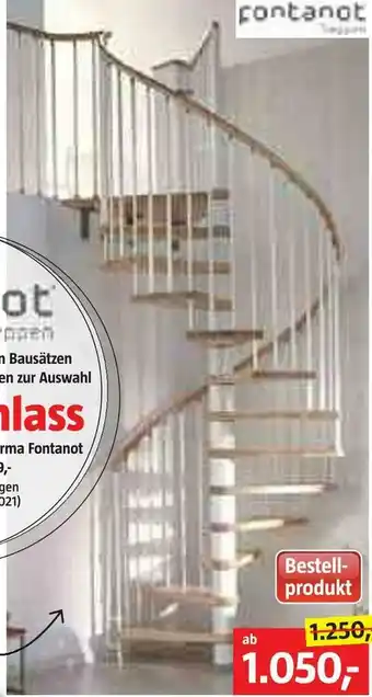 Bauhaus Spindeltreppe 'klan' Angebot