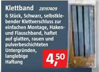 Bauhaus Klettband Angebot