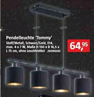Bauhaus Pendelleuchte 'tommy' Angebot