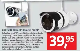 Bauhaus Avidsen wlan-ip-kamera '720p' Angebot