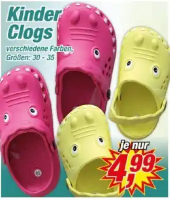 Posten Börse Kinder Clogs Angebot