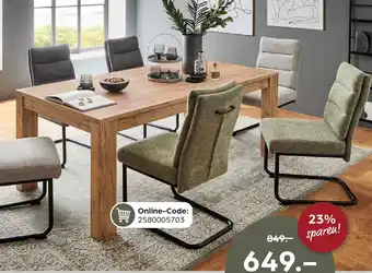 Möbel Buss NIEHOFF SITZMÖBEL ESSTISCH Angebot