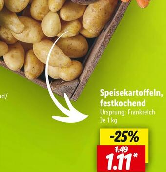 Lidl Speisekartoffeln, festkochend Angebot