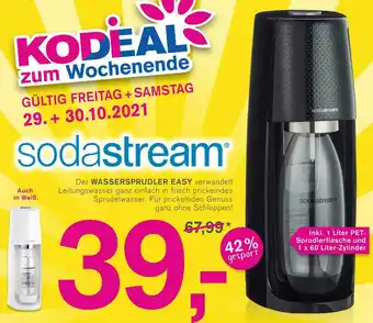 KODi Sodastream wassersprudler easy Angebot