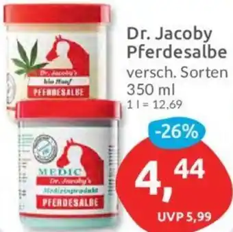 Budni Dr. Jacoby Pferdesalbe 350 ml Angebot